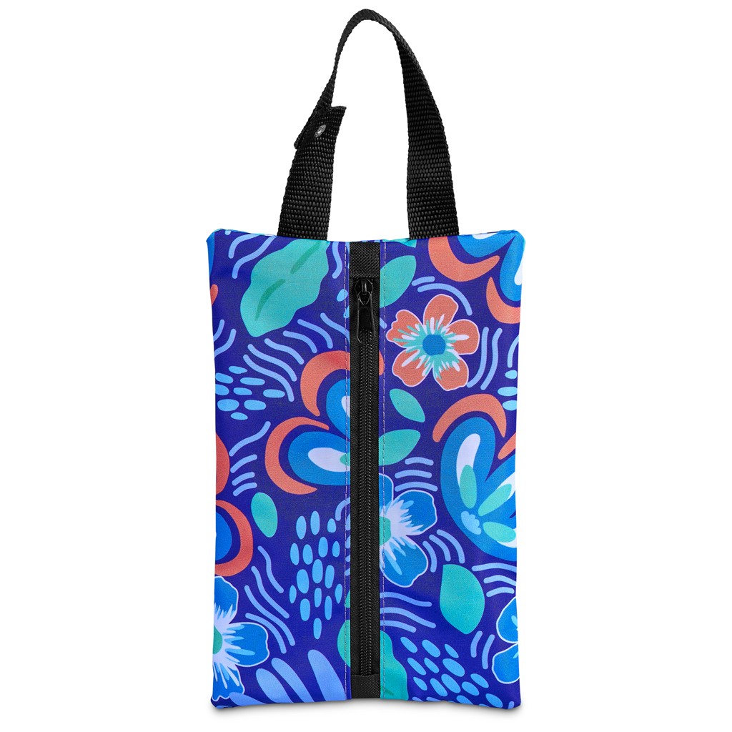 Pre-Production Sample Hoppla Hanki Polyester Travel Tissue Pouch - Image 5