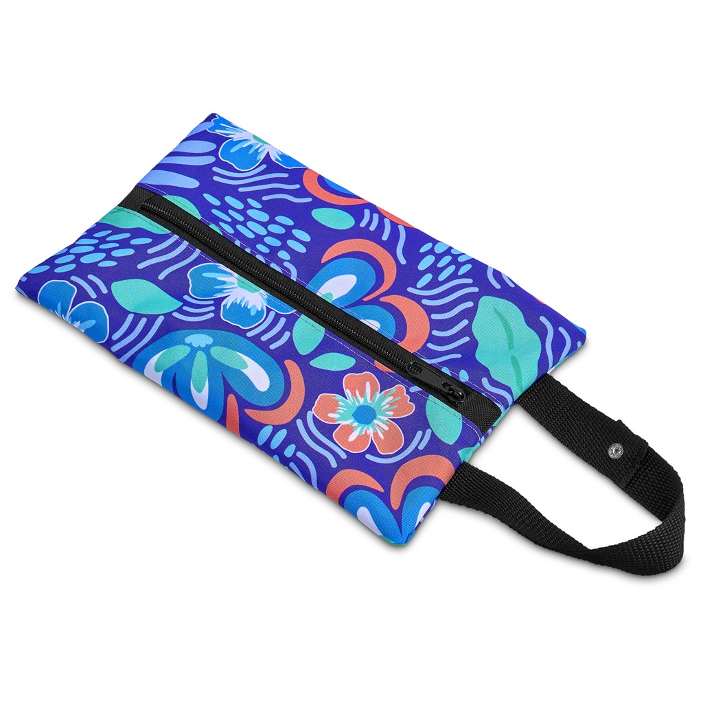 Pre-Production Sample Hoppla Hanki Polyester Travel Tissue Pouch - Image 6