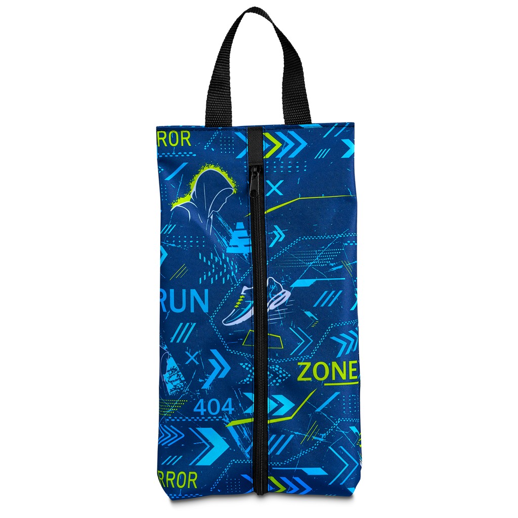 Pre-Production Sample Hoppla Spikes Polyester Shoe Bag - Image 2