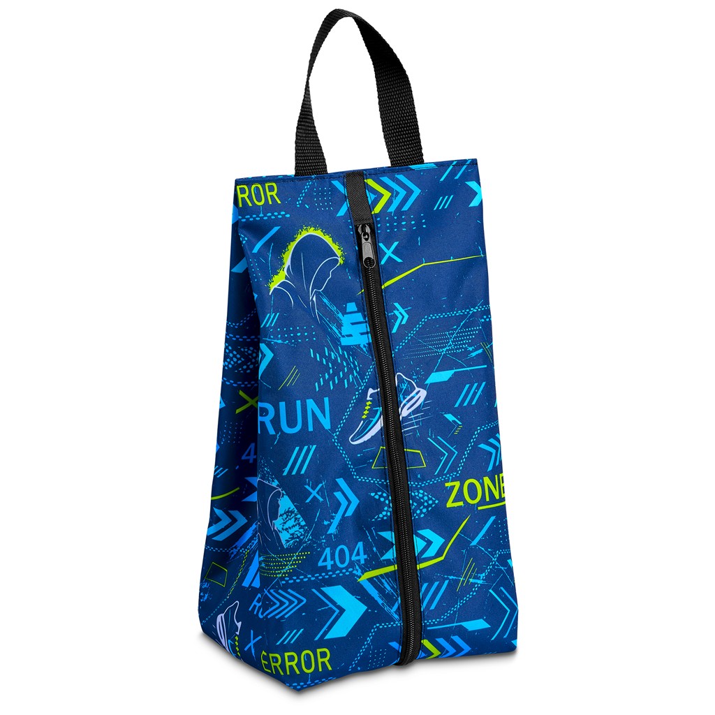 Pre-Production Sample Hoppla Spikes Polyester Shoe Bag - Image 3