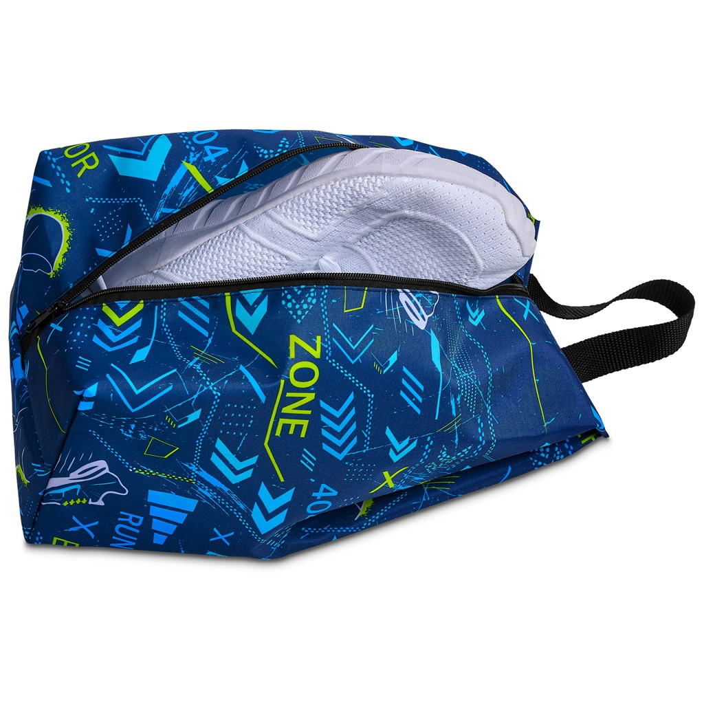 Pre-Production Sample Hoppla Spikes Polyester Shoe Bag - Image 5